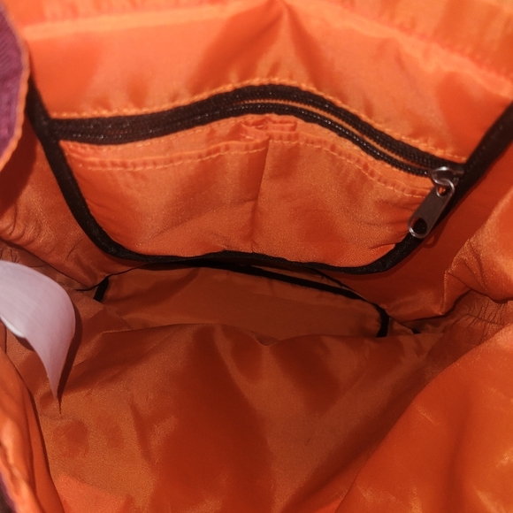 Benrus Burgundy and Brown Backpack - Picture 5 of 6